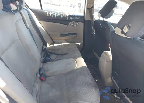 2014 Honda Civic Lx из США, поврежденный, VIN 2HGFB2F51EH552419